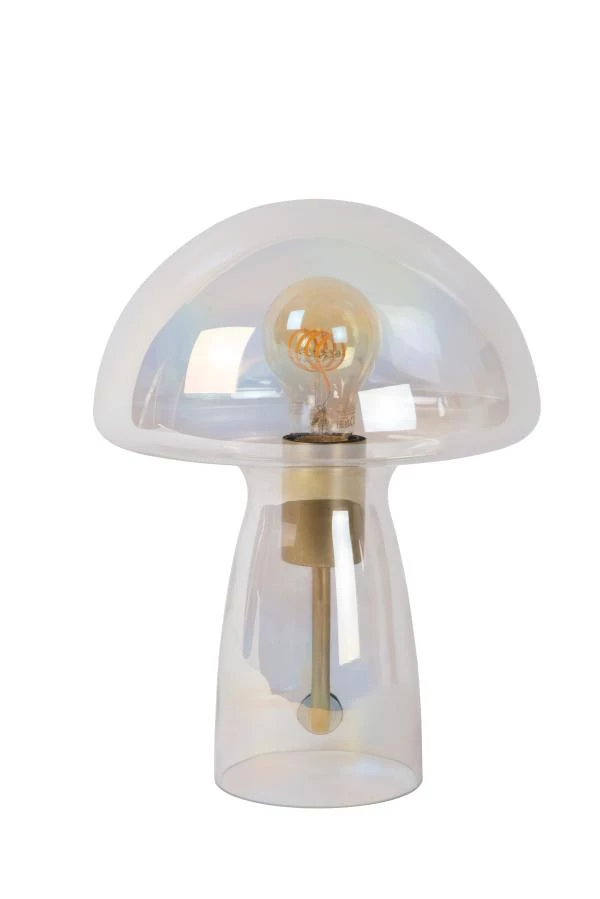 Lucide FUNGO - Lampe de table - 1xE27 - Transparent - éteint